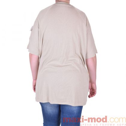 Макси размер дамска тениска 